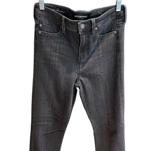 Liverpool granite skinny high waisted jeans